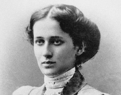 Portræt af digteren Ana Akhmatova 1889-1966 af Unbekannt