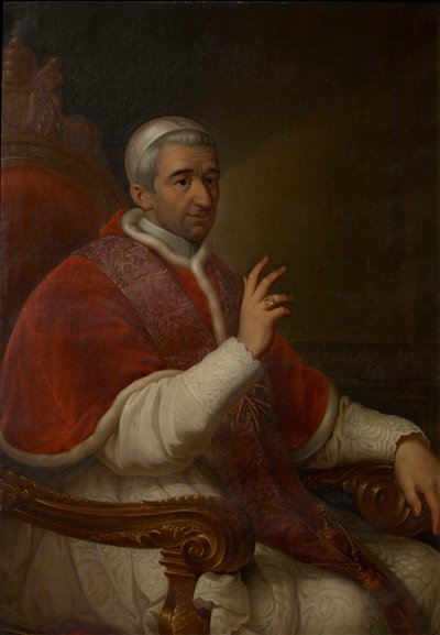 Portræt af paven Gregor XVI 1765-1846, ca. 1840. af Unbekannt