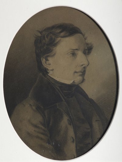 Portræt af forfatteren og leksikografen Vladimir Dal 1801-1872 af Unbekannt