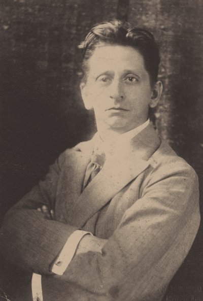 Portræt af komponisten Alexander von Zemlinsky 1871-1942. af Unbekannt