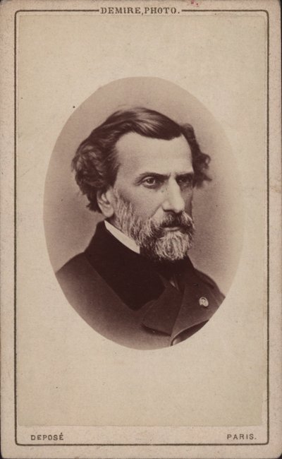 Portræt af komponisten Ambroise Thomas 1811-1896, 1860