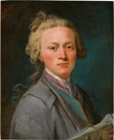Portræt af komponisten André Ernest Modeste Grétry 1741-1813, anden halvdel af det 18. af Unbekannt