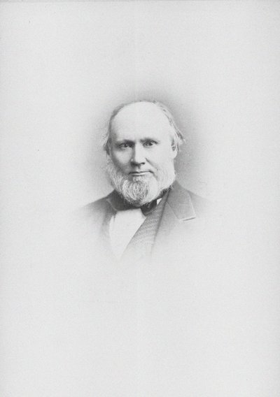 Portræt af komponisten Edward John Hopkins 1818-1901. af Unbekannt