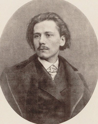 Portræt af komponisten Jules Massenet 1842-1912, 1880. af Unbekannt