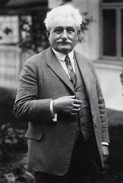Portræt af komponisten Leos Janacek 1854-1928. af Unbekannt