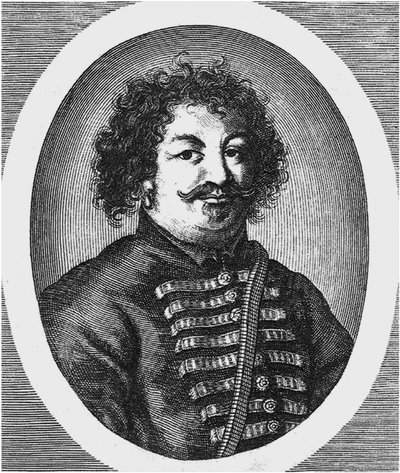 Portræt af lederen af en kosakkeropstand Stepan Stenka Razin 1630-1671 af Unbekannt