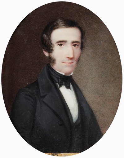 Portræt af digteren Alessandro Manzoni 1785-1873, første halvdel af det 19. af Unbekannt