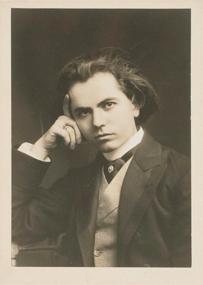 Portræt af violinisten og komponisten Jan Kubelik 1880-1940, 1908. af Unbekannt