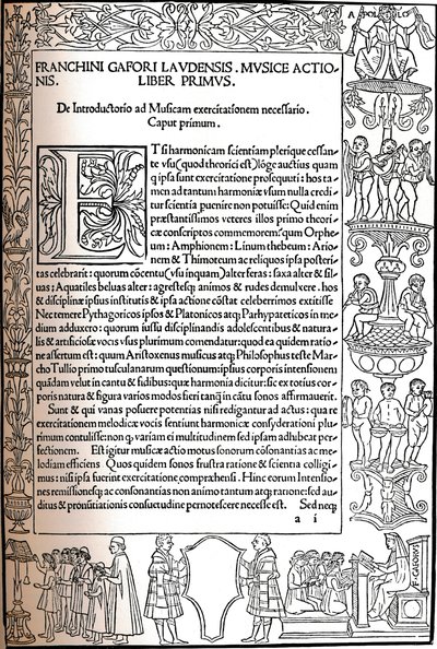 The Practice of Music, 1496, 1917 af Unbekannt