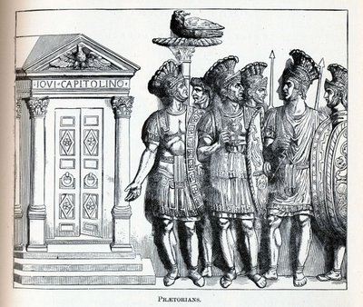Prætorianerne, 1882 af Unbekannt