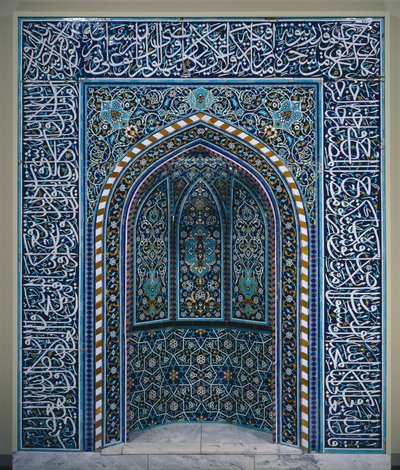 Bønneniche Mihrab, begyndelsen af 1600-tallet. af Unbekannt