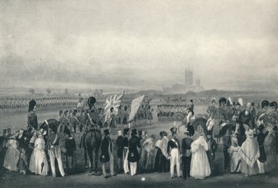 Præsenterer nye farver til 93. højlændere, 7. oktober 1834, 1834 1909 af Unbekannt