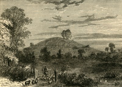 Primrose Hill i 1780, c1876. af Unbekannt