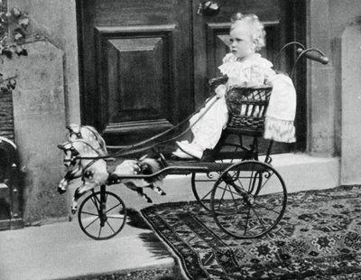 Prins Albert Windsor i en alder af et år, c1896 af Unbekannt