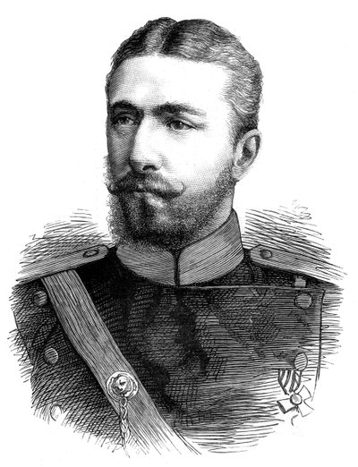 Prins Alexander af Battenberg, første prins af det moderne Bulgarien, 1800-tallet af Unbekannt