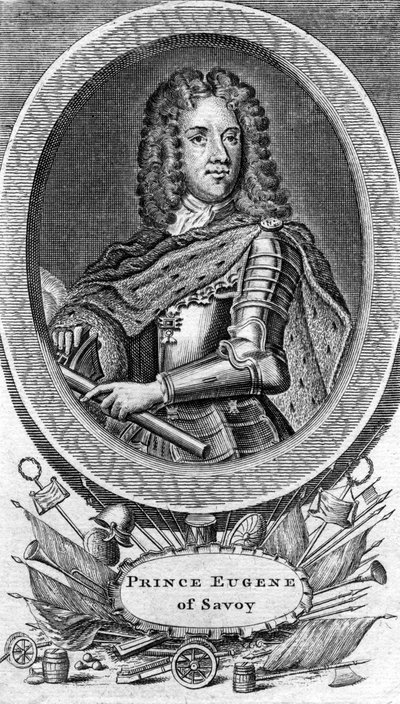 Prins Eugen af Savoyen, general i den østrigske hær af Unbekannt