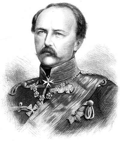 Prins Frederick Charles Nicholas af Preussen 1828-1885, 1870 af Unbekannt