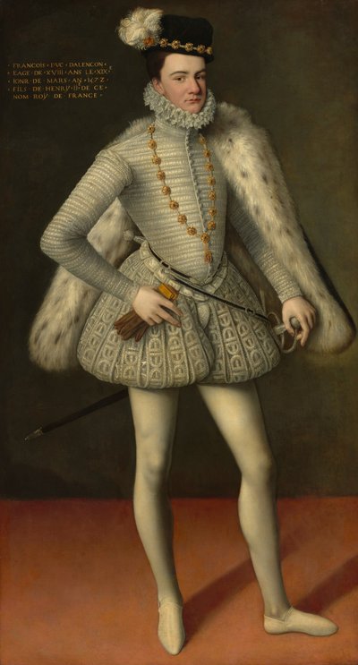 Prins Hercule-François, hertug af Alençon, 1572. af Unbekannt