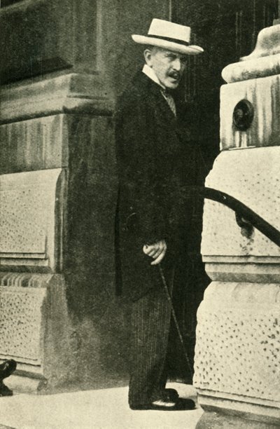 Prins Lichnowsky ved Udenrigsministeriet, London, 1914, c1920. af Unbekannt
