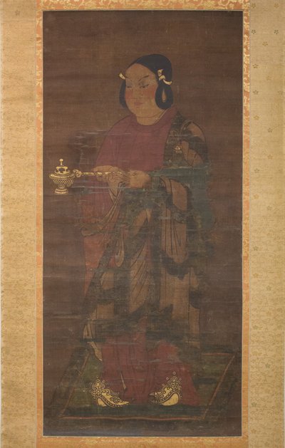 Prins Shotoku i en alder af seksten, 1300-tallet. af Unbekannt
