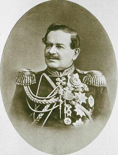 Prins Vladimir Dolgorukov, borgmester i Moskva, 1873 af Unbekannt