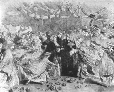 Prinsesse Alexandras Ankomst til England, 1863..., 1901. af Unbekannt