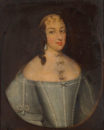 Prinsesse Margaret Yolande af Savoyen 1635-1663, hertuginde af Parma, 1600-tallet. af Unbekannt