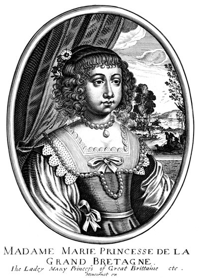 Prinsesse Mary 1631-1660 af Unbekannt