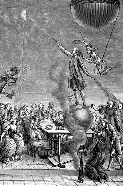 Tryk satiriseret af Franz Anton Mesmer, 1784 af Unbekannt