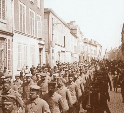 Fanger, Chalons, Nordfrankrig, c1914-c1918. af Unbekannt