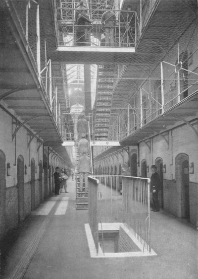 Fanger går til middag, Wormwood Scrubs Prison, London, c1903 1903 af Unbekannt