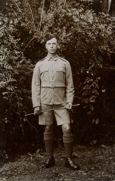 Menig Nelson, 5. East Surrey regiment, Chakrata, Indien, 1917 af Unbekannt