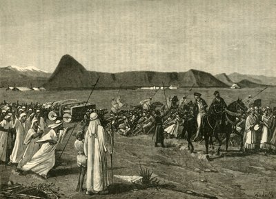 Tyrens procession, 1890. af Unbekannt