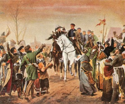 Proklamation til mit folk, 17. marts 1813, 1936. af Unbekannt