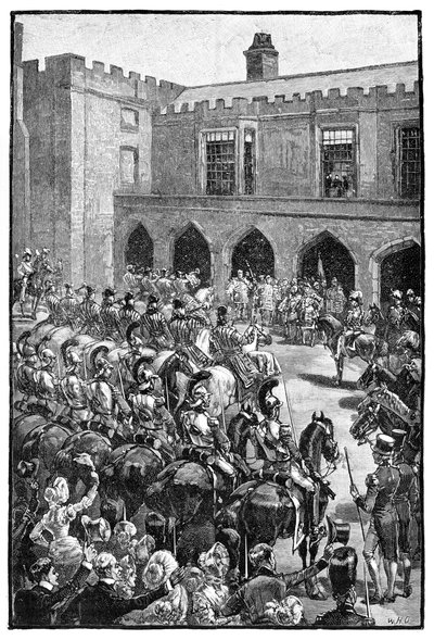Dronningens proklamation, 1800-tallet af Unbekannt