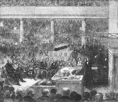 Professor Faraday underviser ved Det Kongelige Institut...1856, 1901. af Unbekannt