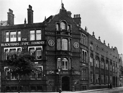 Progress in Typefounding - The Blackfriars Type Foundry, 1909. af Unbekannt