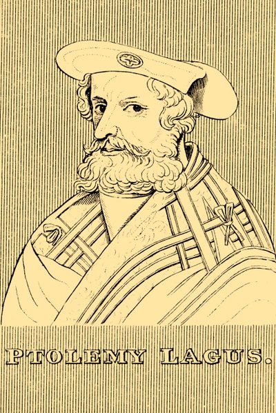 Ptolemæus Lagus, c367-282 f.Kr., 1830. af Unbekannt