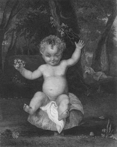Puck, fra En skærsommernatsdrøm, c1800-tallet af Unbekannt
