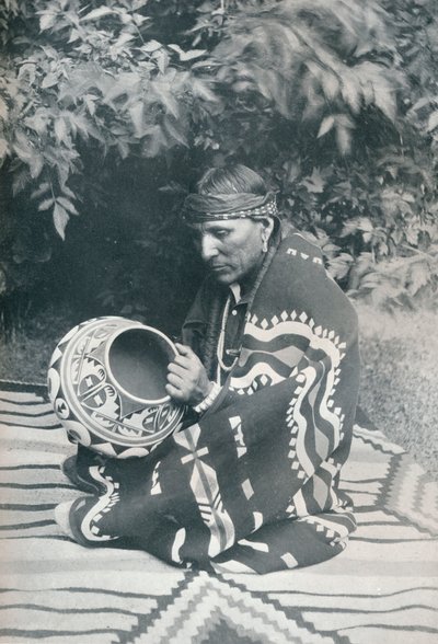 Pueblo indisk keramik, 1931 af Unbekannt