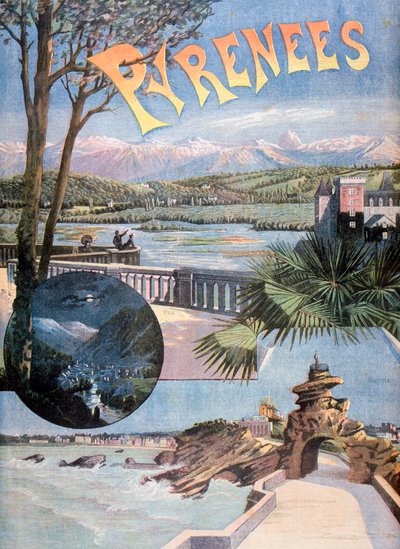 Pyrenæerne, 1894 af Unbekannt