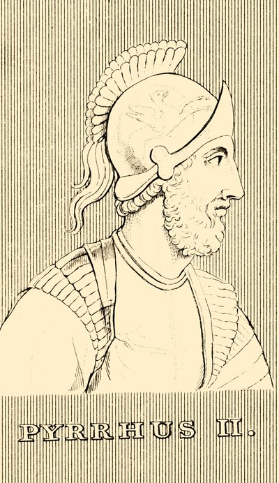 Pyrrhus II, fl 242-237 f.Kr., 1830. af Unbekannt