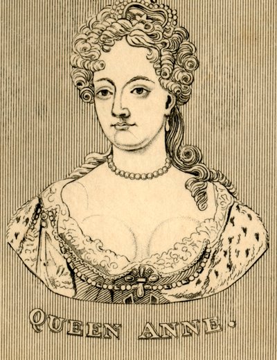 Dronning Anne, 1665-1714, 1830. af Unbekannt
