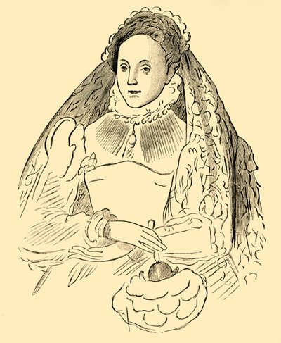 Dronning Elizabeth, 1881. af Unbekannt