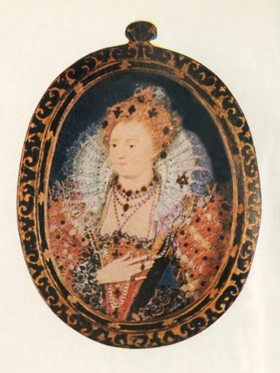 Dronning Elizabeth I, 1595-1600, 1947. af Unbekannt