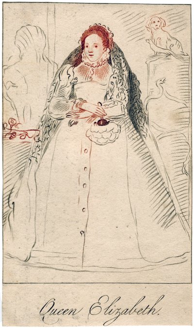 Dronning Elizabeth I af England, 1533-1603 af Unbekannt