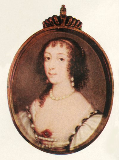 Dronning Henrietta Maria, c1640-1643, 1947. af Unbekannt