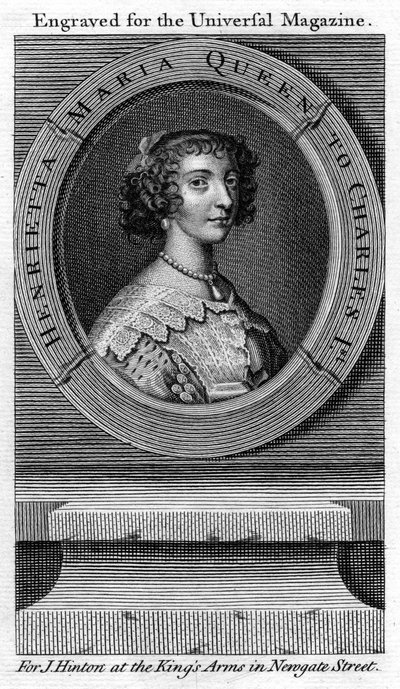 Dronning Henrietta Maria, dronningepartner af Charles I af Unbekannt