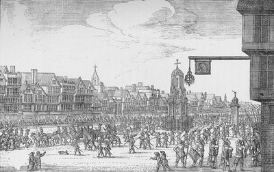 Dronning Henrietta Marias indtræden i London, 1625 1903 af Unbekannt