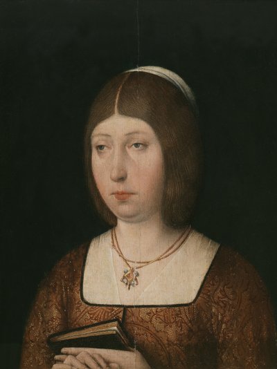 Dronning Isabella I af Castilien, ca. 1490 af Unbekannt
